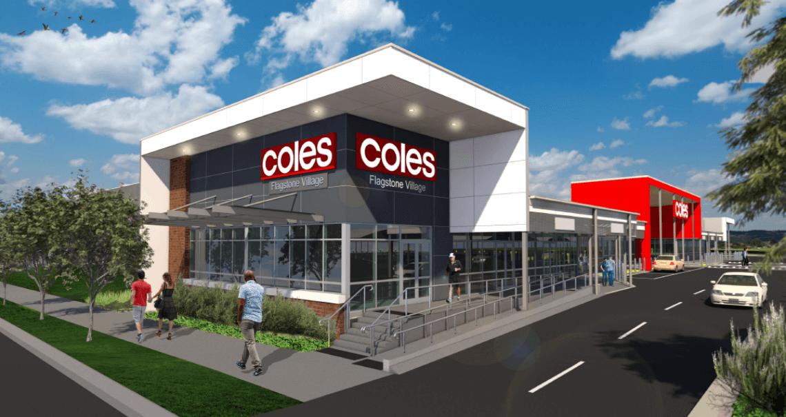 Coles Flagstone Village shopping centre