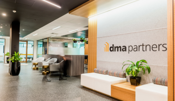 DMA office foyer