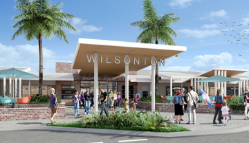 Proposed design for Wilsonton Shopping Centre